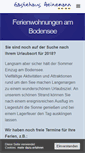 Mobile Screenshot of gaestehaus-heinemann.de